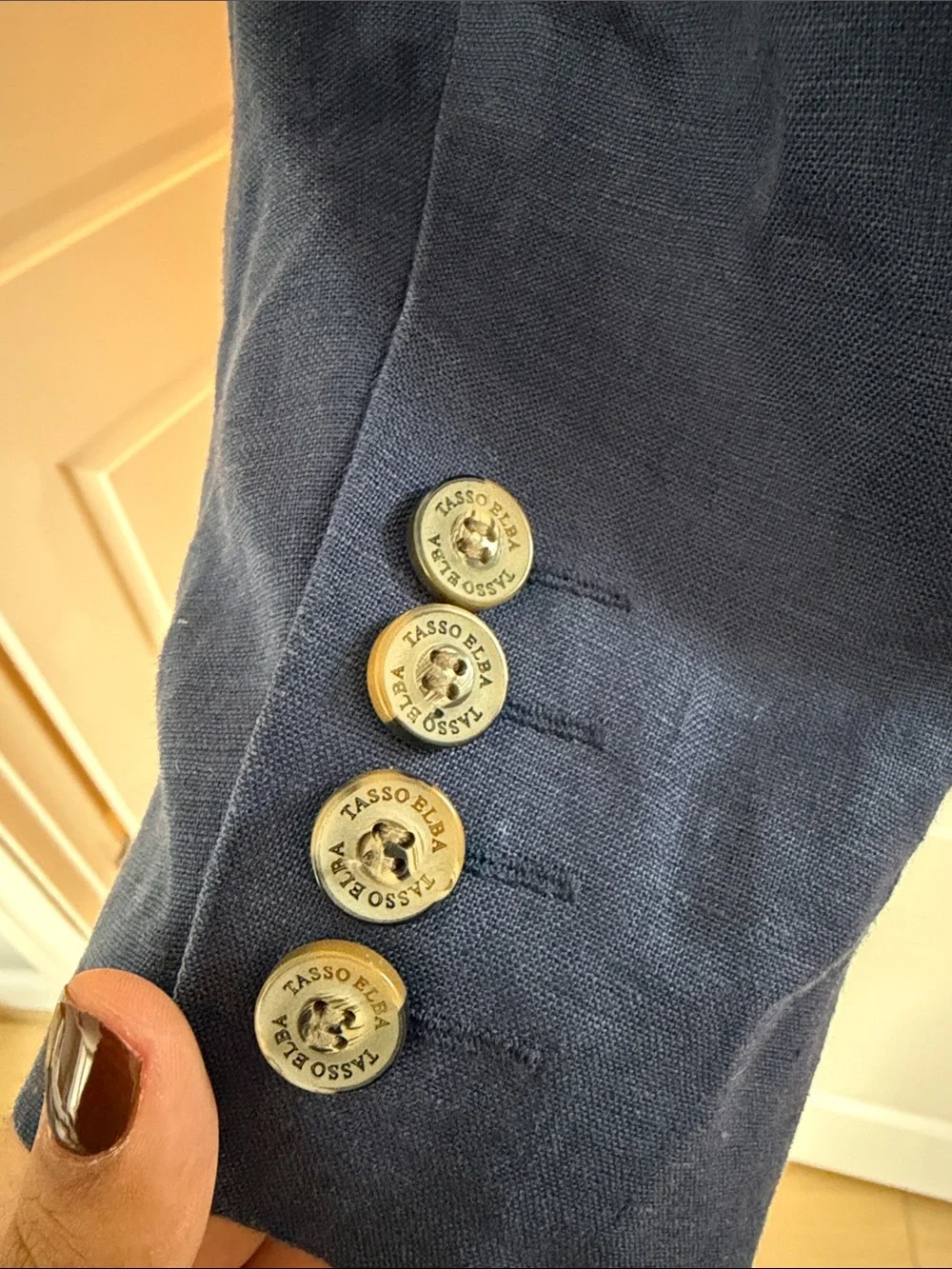 Tasso Elba Linen blazer